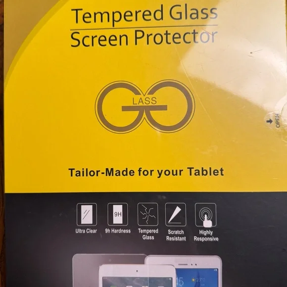 iPad 10.2 inch Tempered Glass Screen Protector for Tablets - Clear