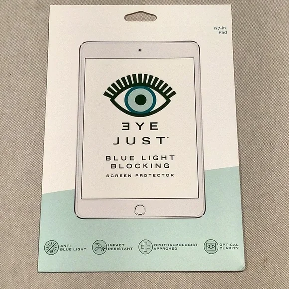 Eye Just - Blue Light Blocking Screen Protector - iPad 9.7 inch - NWT