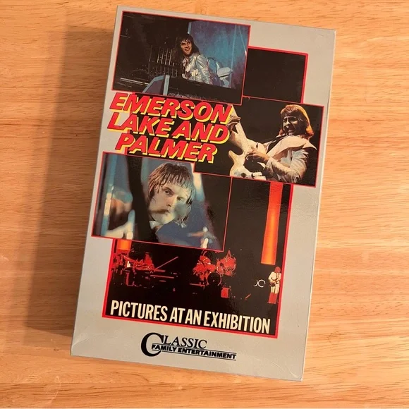 Emerson Lake and Palmer VHS “Pictures at an Exhibition”