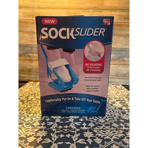 😎Sock Slider Aid Easy On Off Device for Limited Mobility Pregnancy Injuries