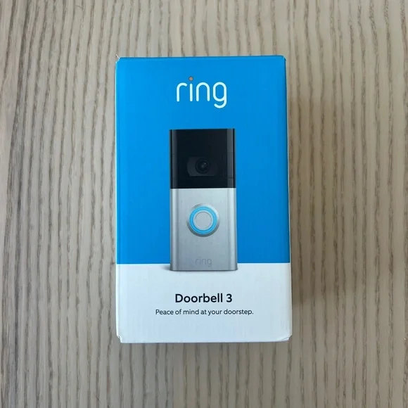 Ring Video Doorbell 3 Battery – Open Box, Unused