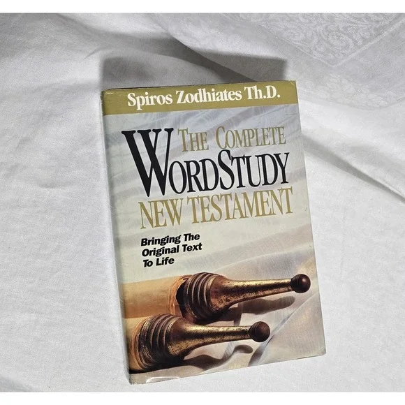 Complete‎ Word Study New Testament Spiros Zodhiates Bible Study Guide Notes RARE