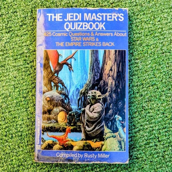Star Wars The Jedi Master's Quizbook by Rusty Miller (Del Rey 1982 PB) 1st ed.
