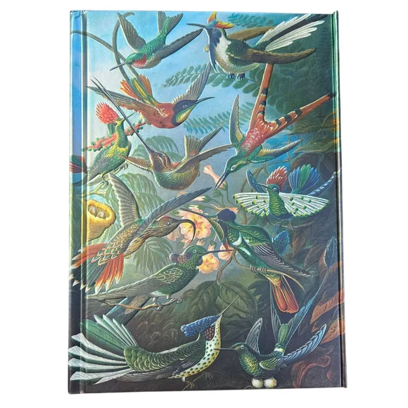 NWT - Ernst Haeckel - Hummingbird Art Hardcover Journal Notebook