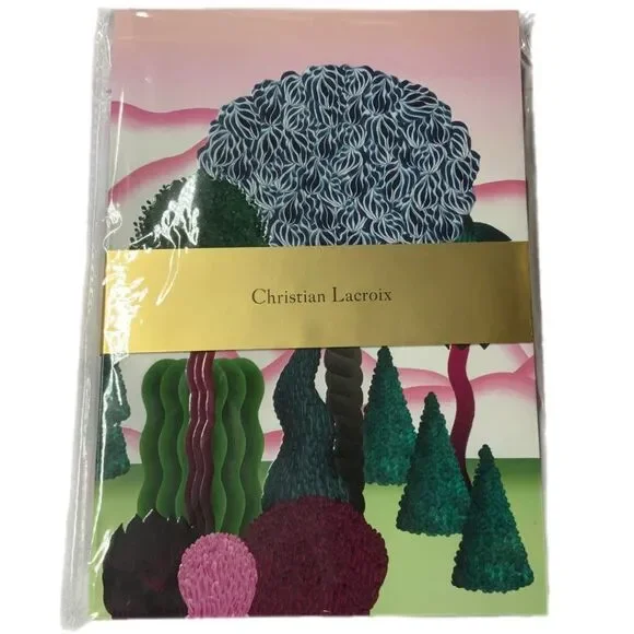 NEW! Christian‎ Lacroix Songe D'ete A5 Softbound Notebook Journal 128 pgs Trees