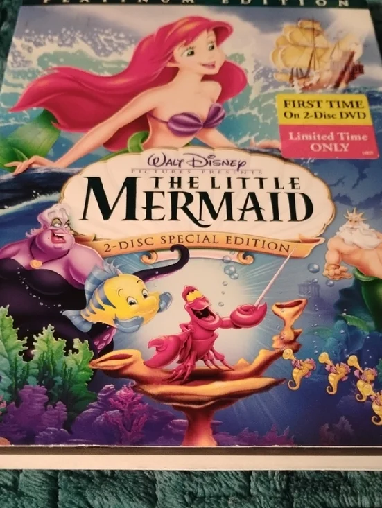 Disney The Little Mermaid DVD 2 Disc Limited Time