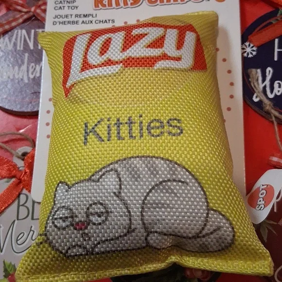 Cat Toy Fun Chip Bag Catnip Toy NEW