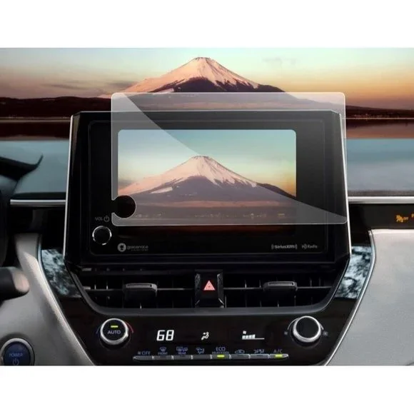 8'' Center Touch Screen Protector Tempered Glass For Toyota Corolla 2023-2024