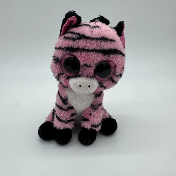 TY Beanie Zoey Zebra Plush 6