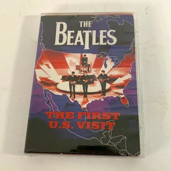 The Beatles NOS Sealed 2003 DVD The First U.S. Visit in 1964 to NY 132 Minutes