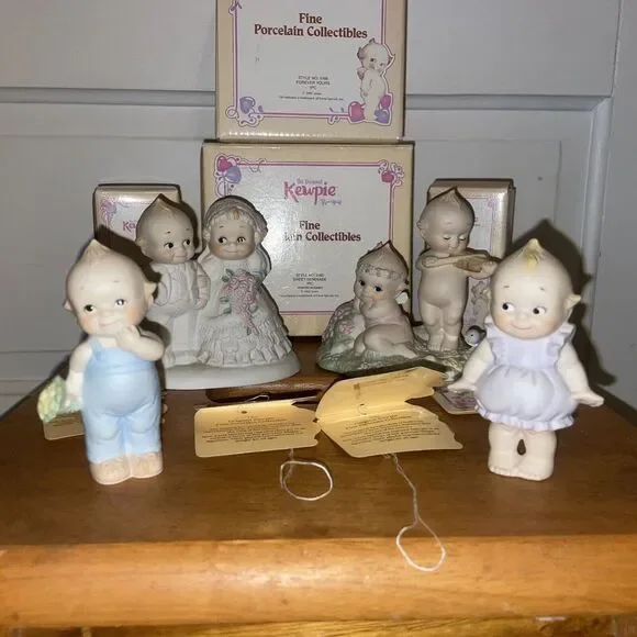 Vintage Kewpie Figurines Collectibles Serenade Forever‎ Yours Adorable Me