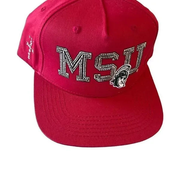 Travis Scott Cactus Jack x Michigan State MSU Mitchell & Ness Hat Snapback (2)