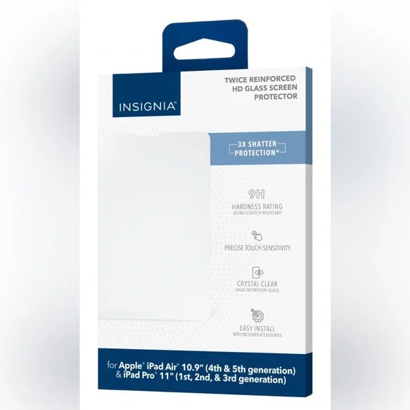 Insignia iPad Glass Screen Protector