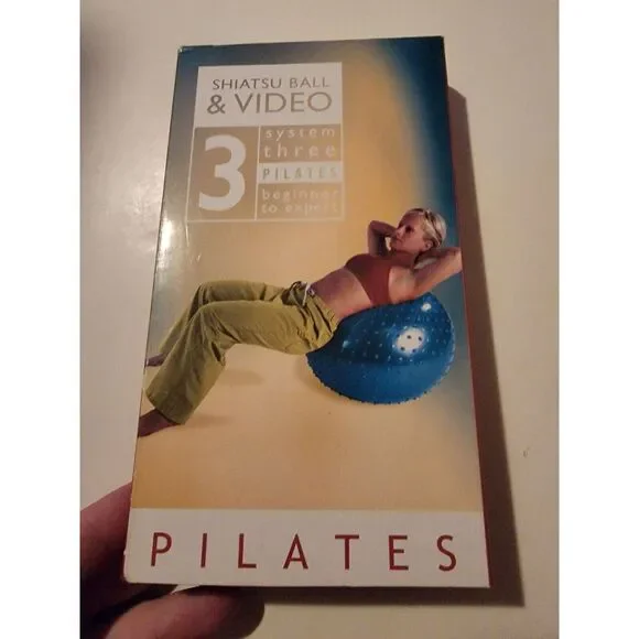 SHIATSU‎ BALL WORKOUT VIDEO 3 PILATES VHS Pilates