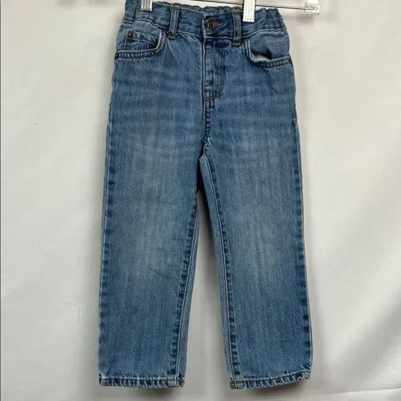 The Children’s Place cotton denim blue jeans straight leg size 3T
