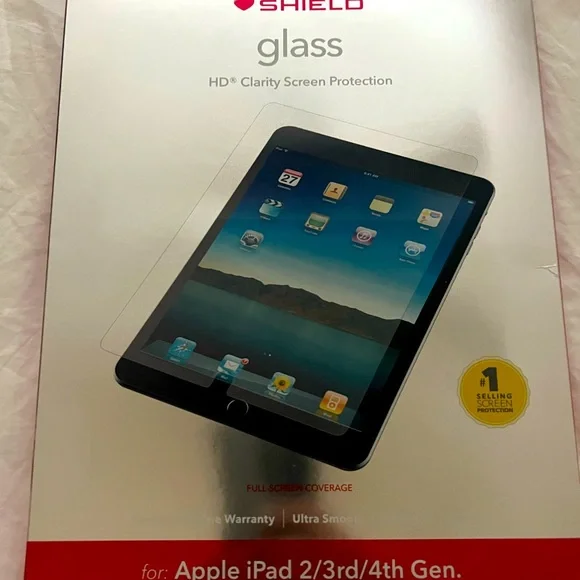 iPad glass screen cover