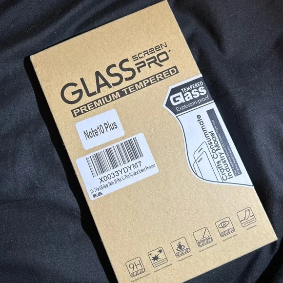 Note 10 Plus Glass Screen Pro 2 pack
