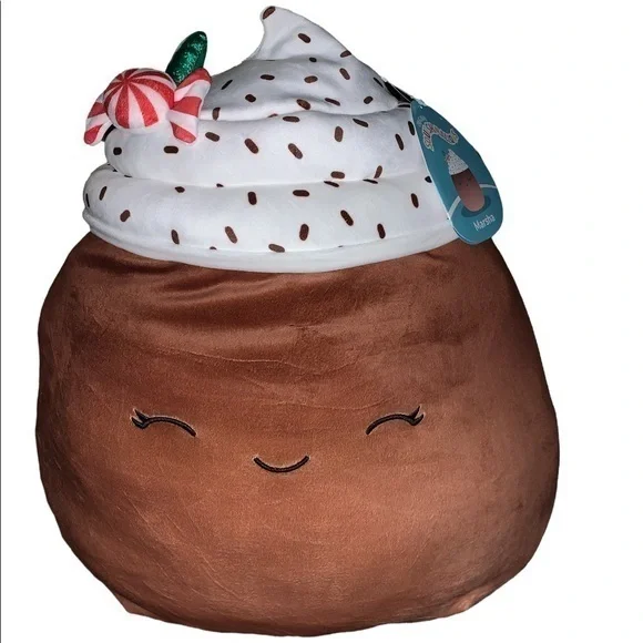 NWT Squishmallows Martha hot chocolate plush