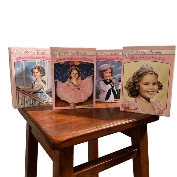 Shirley Temple Americas Sweetheart Collection 12 DVDs Volumes 1- 4 Box Set used