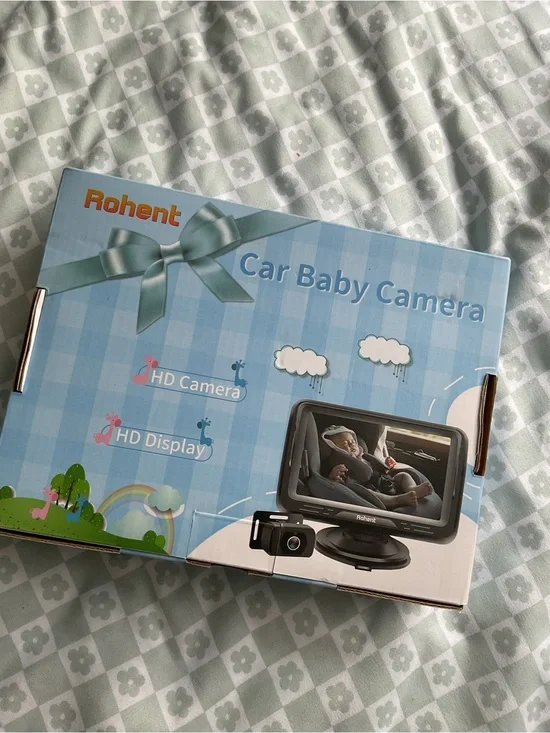 Rohent Car Baby Camera - Light Blue Packaging
