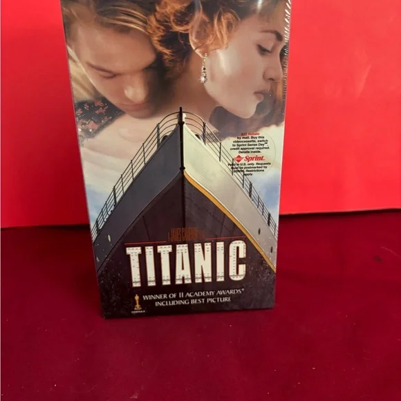 New in factory sealed packaging VHS Titanic 1997