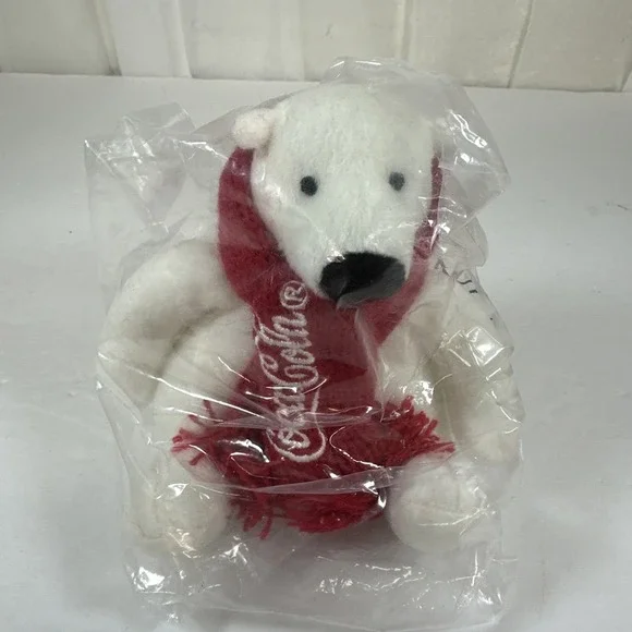 Coca-Cola Polar Bear In Scarf 4