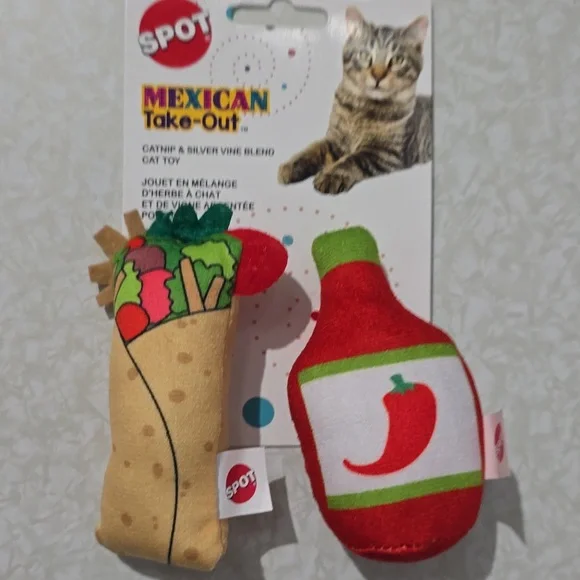 Cat Toys NWT Mexican‎ Take-Out Spot Brand