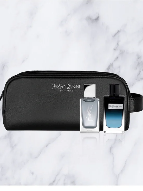 Yves Saint Laurent men beauty travel set