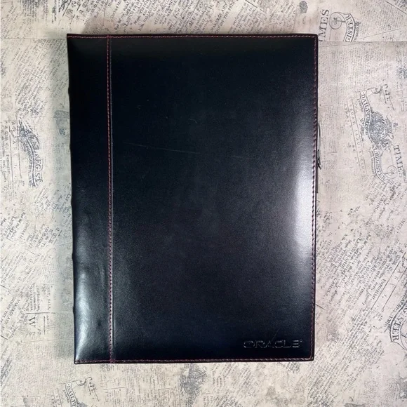 Cambridge Premium Leather Journal (Black Napa)