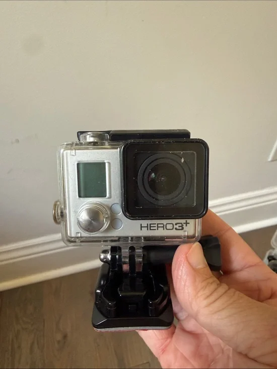 GoPro HERO3+ Action Camera in Silver and Black
