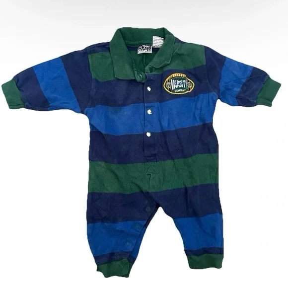 Vintage The Children’s Place Striped Romper Size 6-12 Months