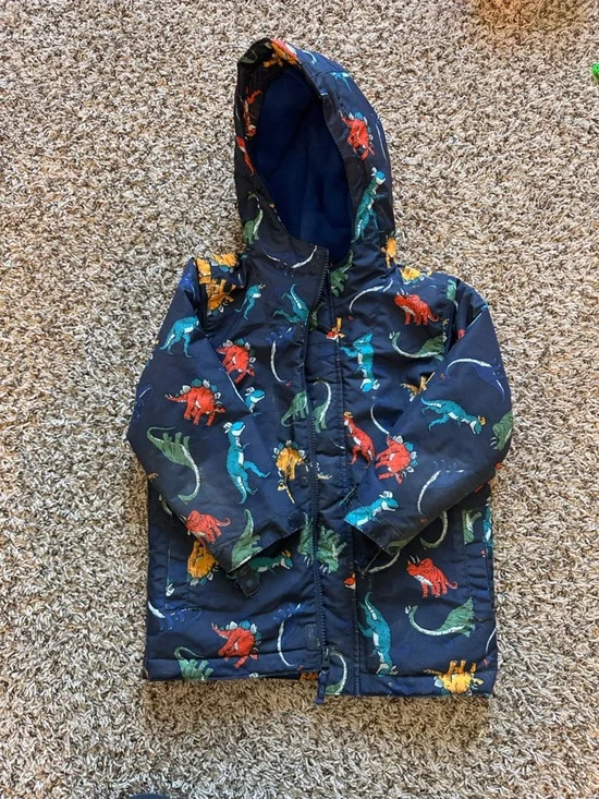 The Children's Place Kids Dinosaur Puffer Jacket