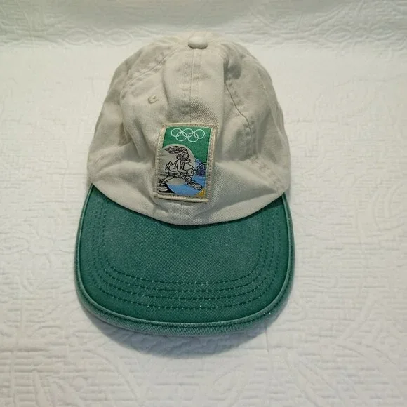Vintage Looney Tunes Olympic Hat Brim Embroidered Licensed Adjustable Adult
