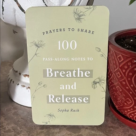 Breathe and Release Pass-Along Notes, NEW, Giftable