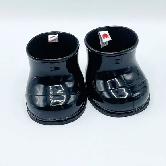 Build A Bear black rain boots