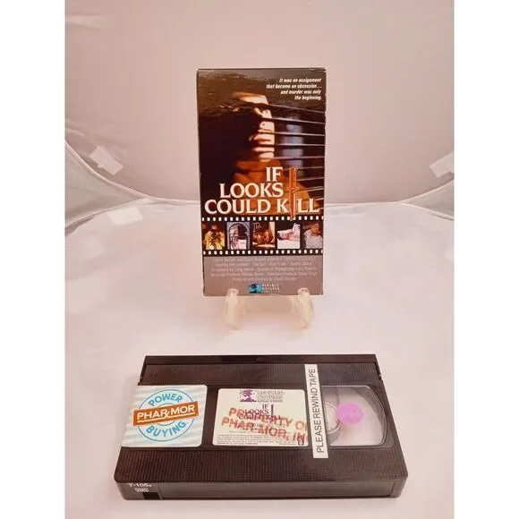 If Looks Could Kill VHS 1987 Republic Pictures Thriller Kim Lambert Tim Gail