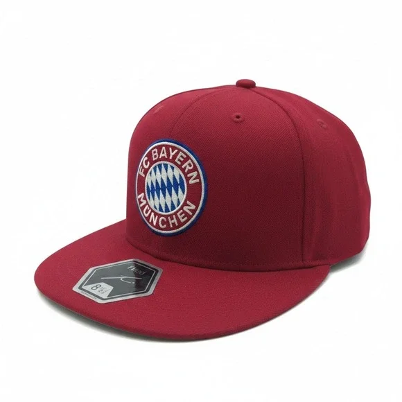 FC Bayern Munich Fi Collection Red Fitted Hat Soccer Cap Size 8.5 Est 1900