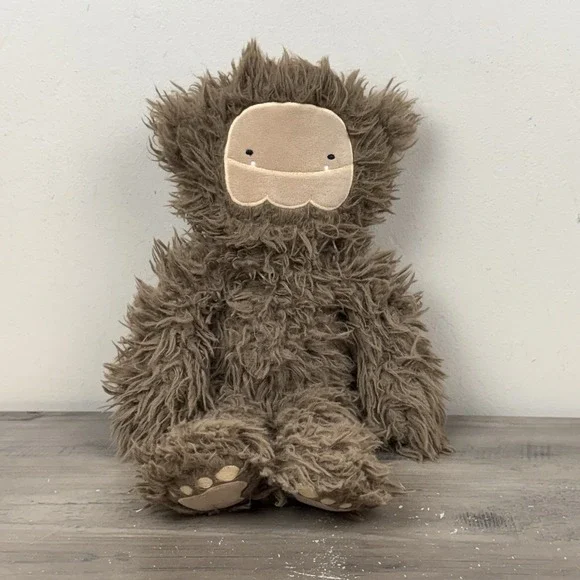 Slumberkins Bigfoot Stuffie Self Esteem Ultra Plush OG Brown‎ Stuffed Animal 16