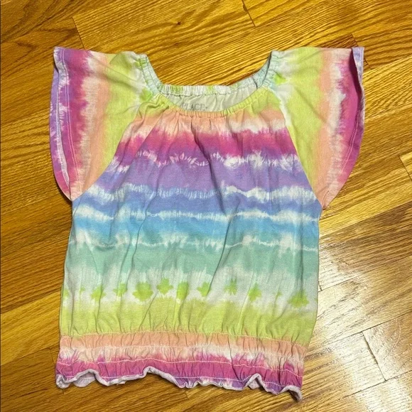 The Children's Place Rainbow Tie-Dye Blouse