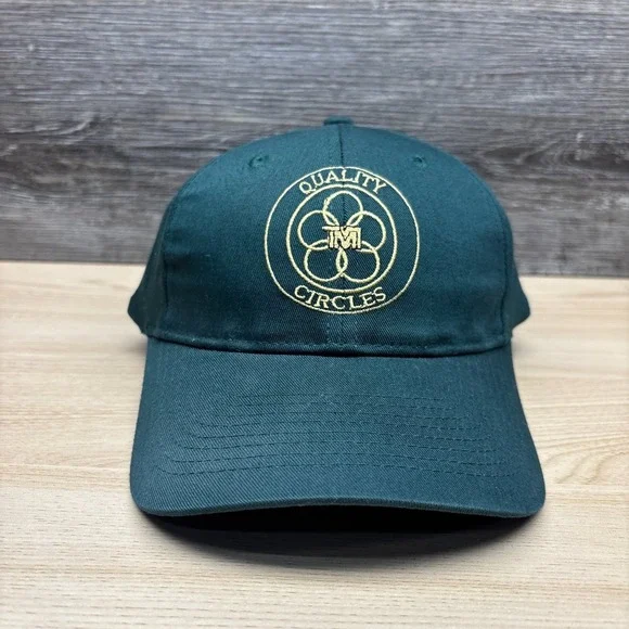 Port and Company Hat Cap Snap Back Green‎ Quality Circles PWT QC Advisor Promo