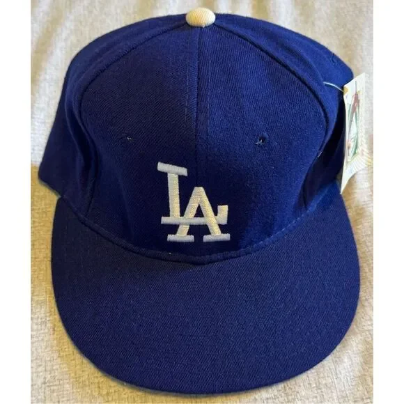 LA Dodgers Size 6 3/4 Hat New Era Diamond Collection Fitted Vintage