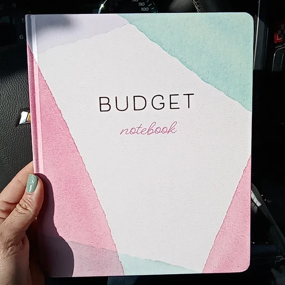 Budget/finance notebook hardcover