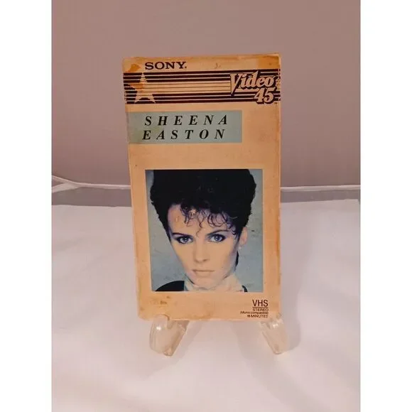 SHEENA‎ EASTON VIDEO 45 1983 BETA Train, Telefone, Machine, Ice In Rain