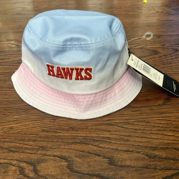 NWT! Atlanta Hawks Bucket Hat Luxury Collection Pro Standard Ombre M/L MSRP:$39