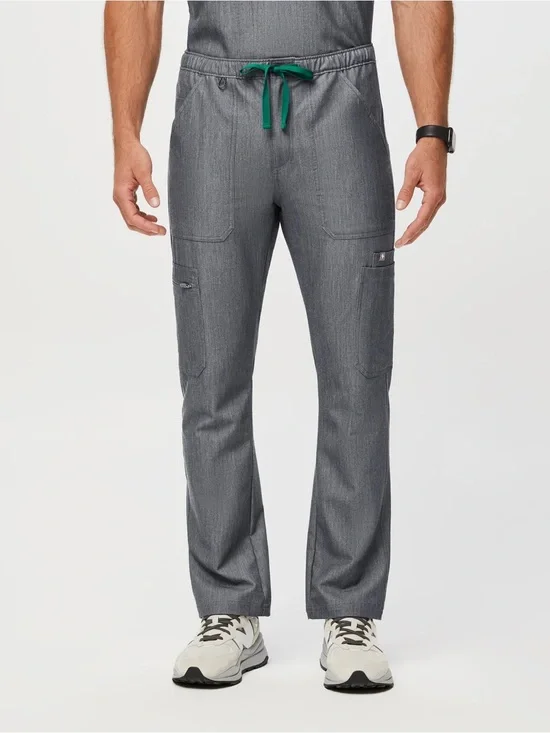 Men's Figs Graphite Gray Drawstring Cairo Cargo Scrub Pants size XXL