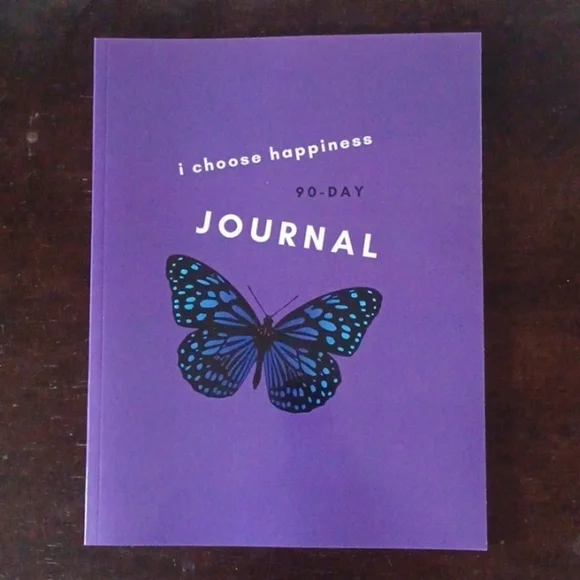 I Choose Happiness 90-Day Journal, 8.5