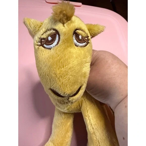 Camel Company Dubai Plush‎ Stuffed Animal Camel Tan Gold 12 Inch Souvenir Toy