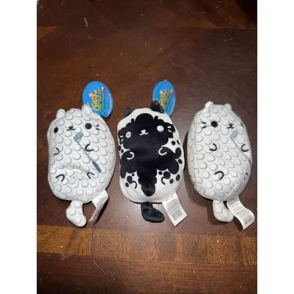 Cats‎ vs Pickles Lot of 3 Beanie Bean Bag Stuffed Plush Collectible Toys 4