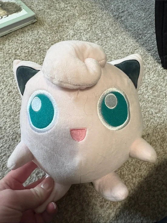Jigglypuff Plush Toy - Soft Pink Plush