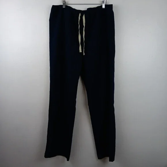Figs Pisco™ Basic Scrub Navy Blue Pants Size XXL Style FM4500